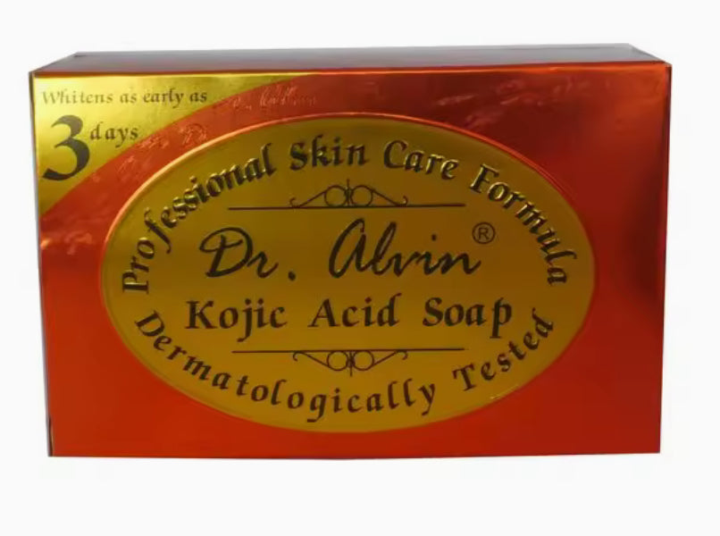 DR. ALVIN KOJIC ACID WHITENING SOAPS ORIGINAL 65g x3