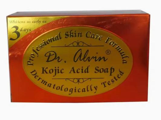 DR. ALVIN KOJIC ACID WHITENING SOAPS ORIGINAL 65g x3