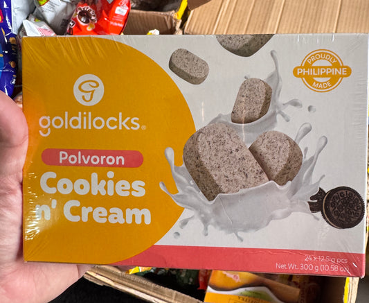 GOLDILOCKS COOKIES&CREAM POLVORON 300g