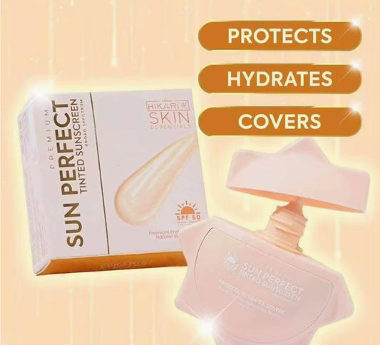 HIKARI Skin Essentials Tinted Sunscreen SPF50 50ml