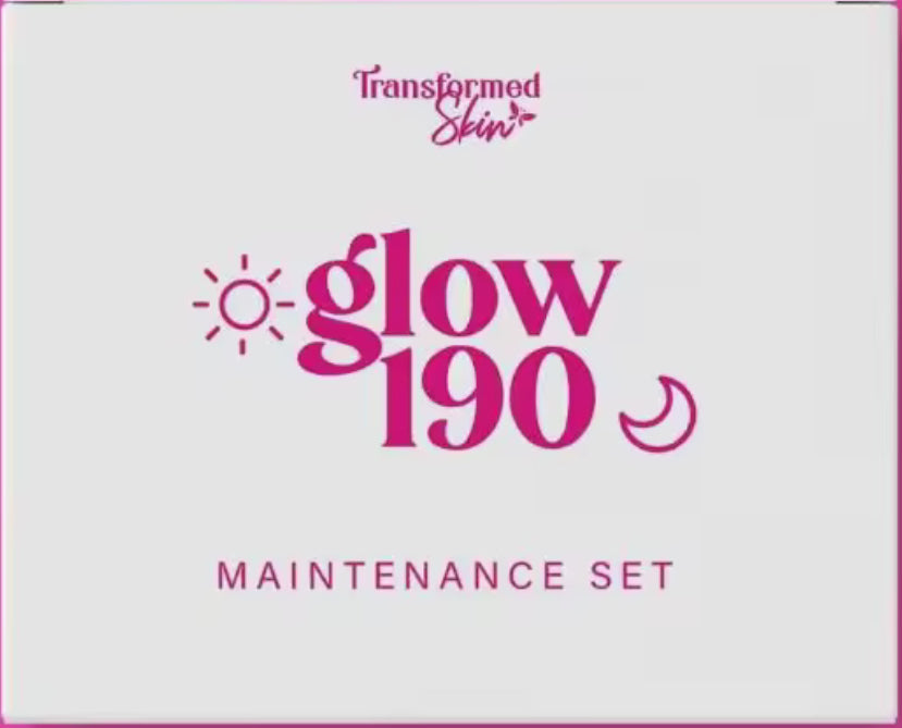 Glow 190 maintenance Set by Transformed Skin