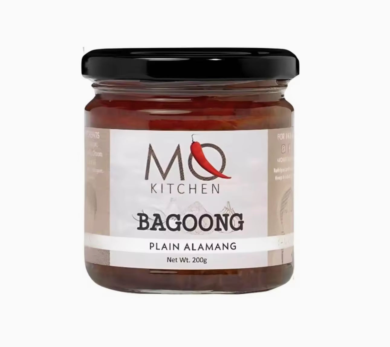 MQ KITCHEN BAGOONG| PLAIN ALAMANG