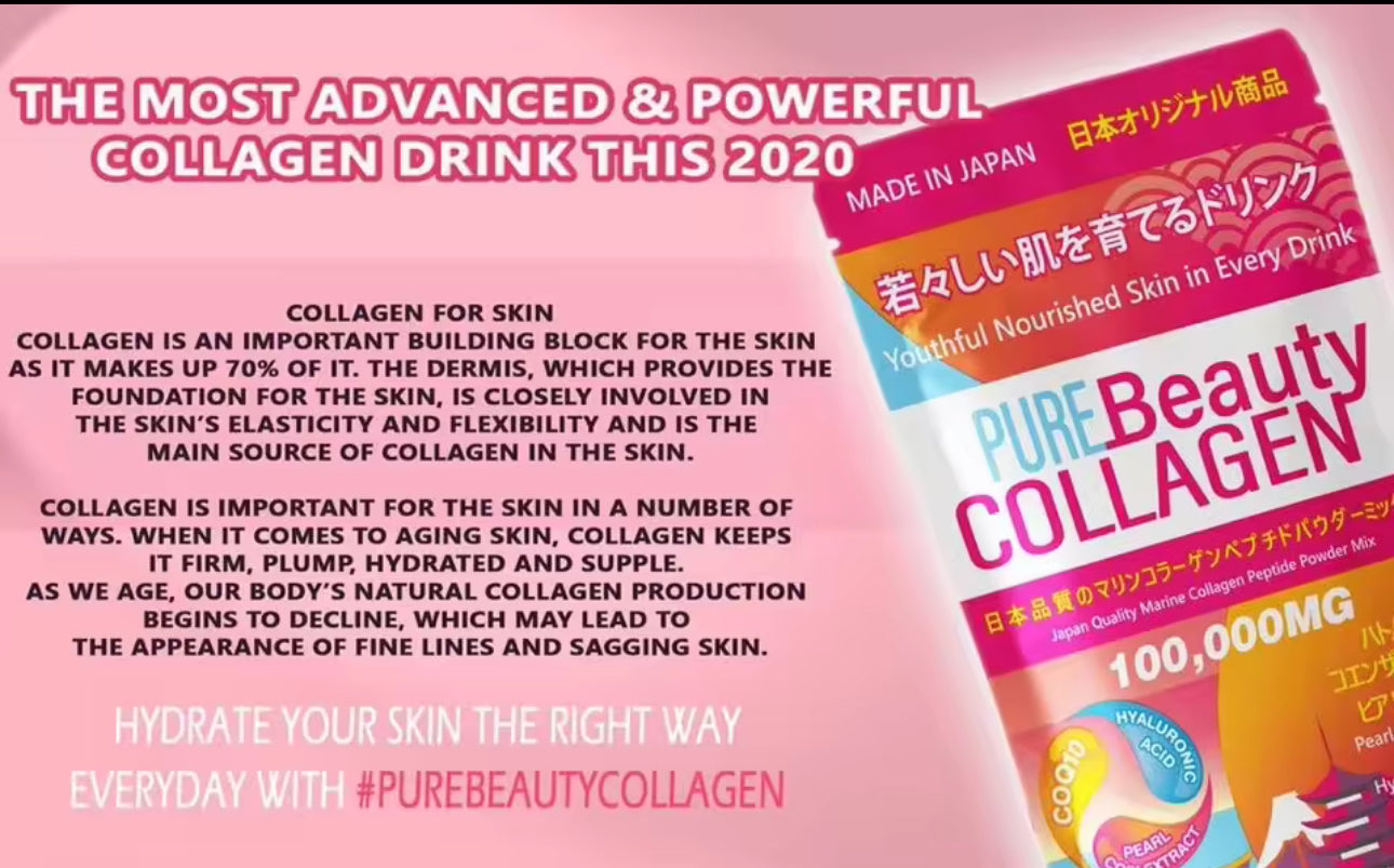 Pure Beauty Collagen Powder Drink 100 grams