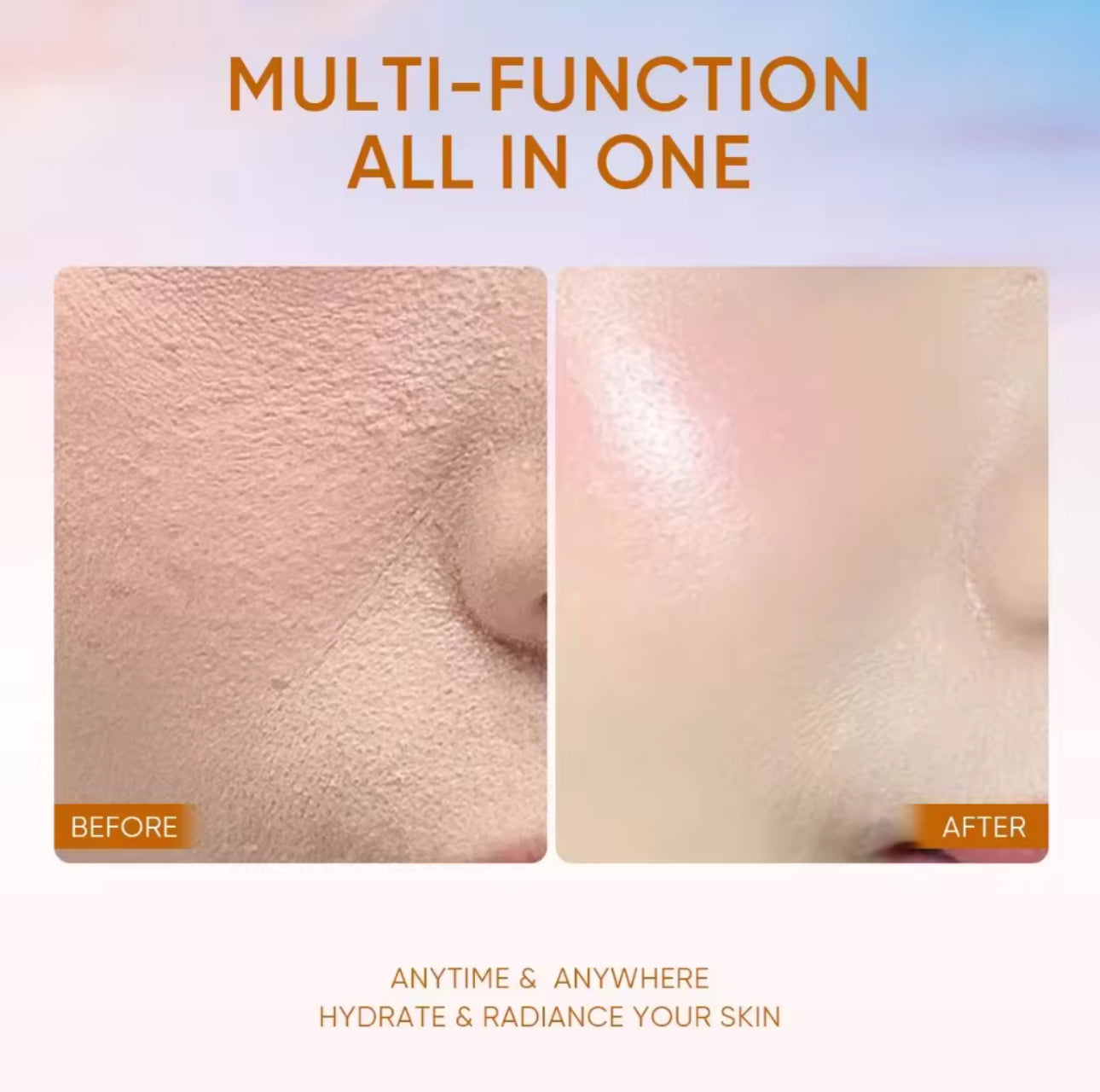 SKINTIFIC Radiance Booster Serum 100ml Hydrate&Smooth&Repair Skin moisturizer for face