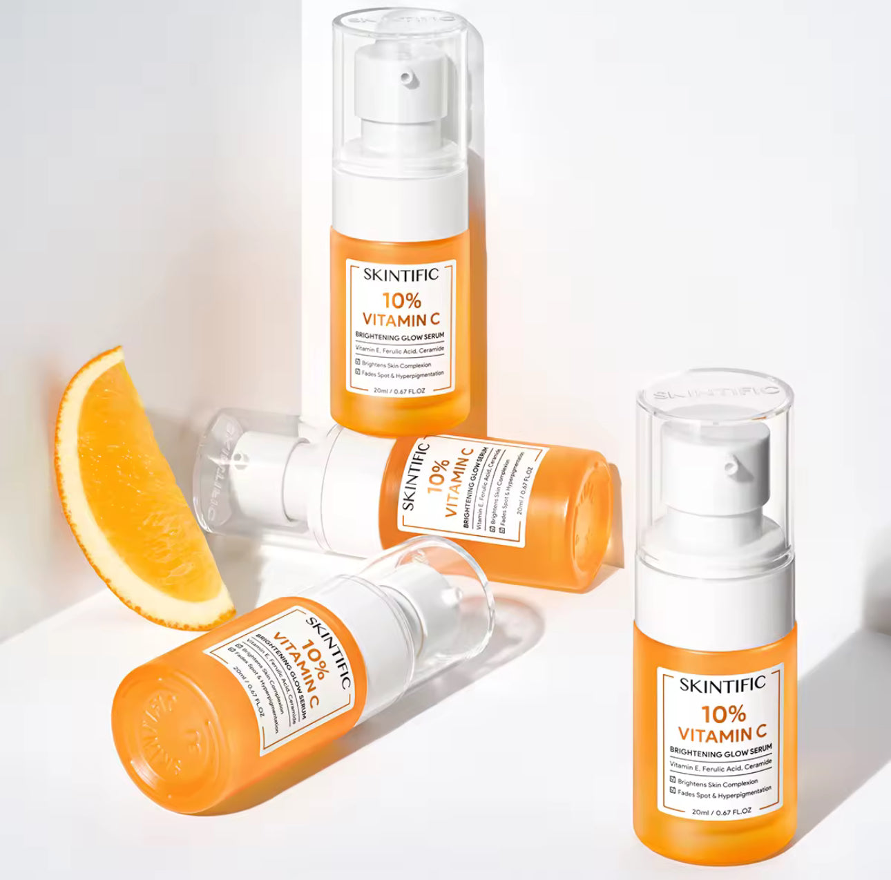 SKINTIFIC 10% Vitamin C Brightening Glow Serum skintific official skin care serum