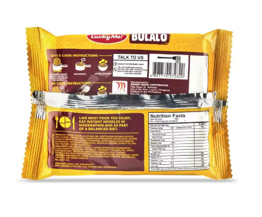 Lucky Me Instant Noodle Soup Bulalo 55g
