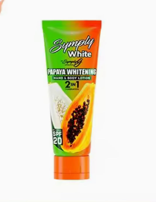 Simply G Simply White Papaya Whitening Lotion 200ml