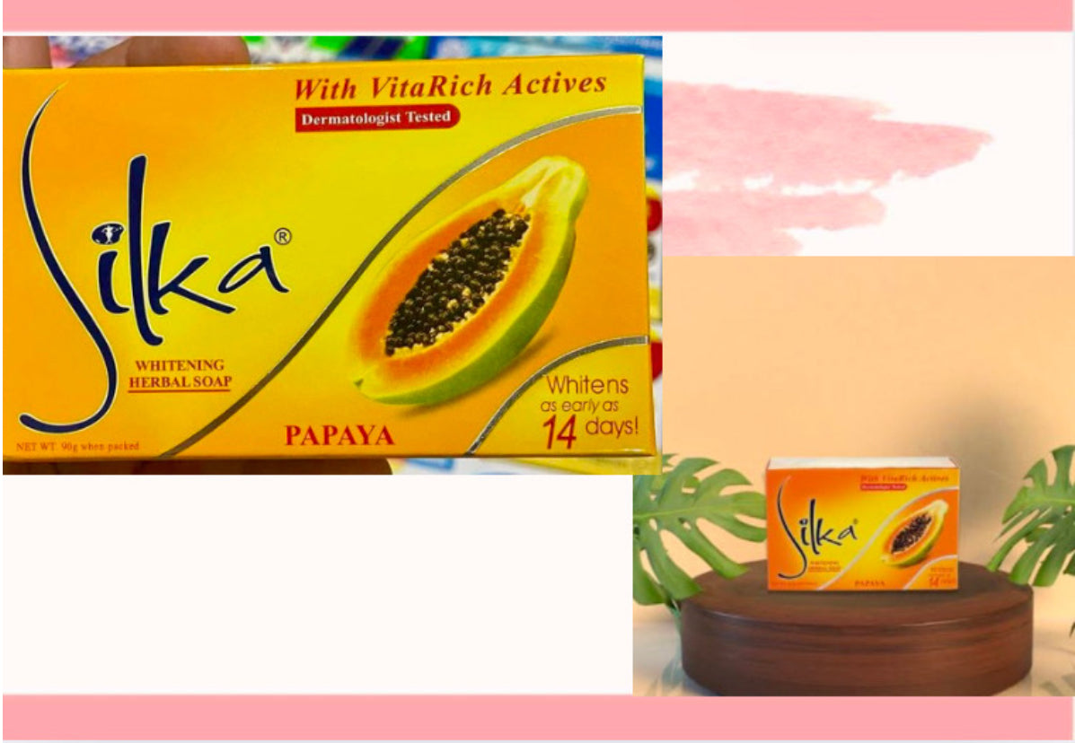 Silka Papaya Whitening Soap