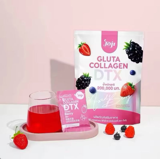 JOJI GLUTA COLLAGEN DTX MIXED BERRY (10 Sachets Dietary Supplement)