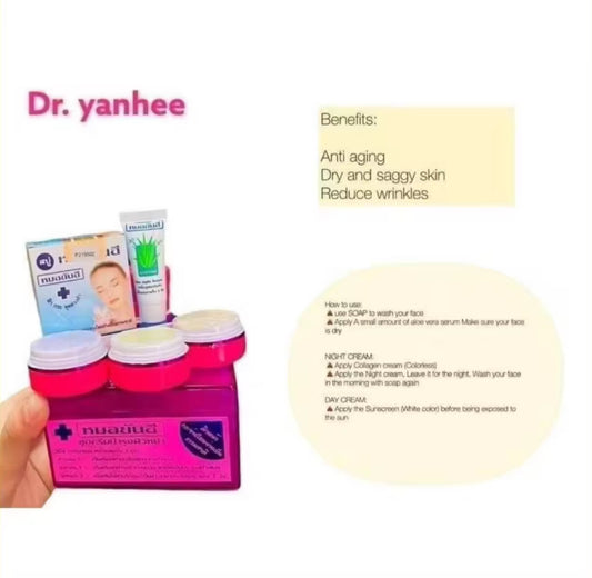 Dr Yanhee Anti Aging Treatment Facial Set (Purple set)
