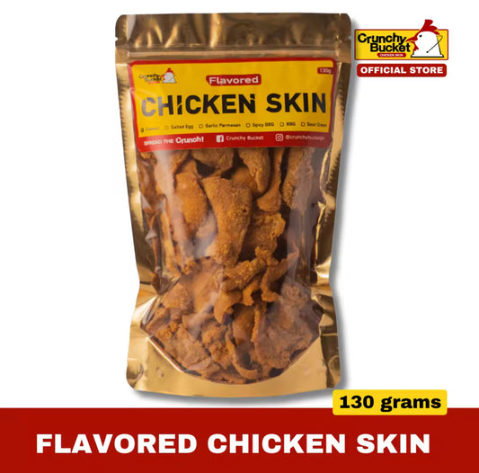 Flavored Chicken Skin - Crunchy Bucket (130g)