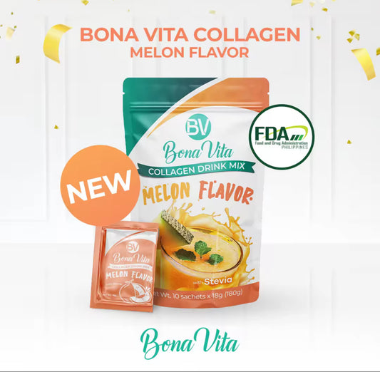 Bona Vita Collagen Melon Flavor 10sachetx18g