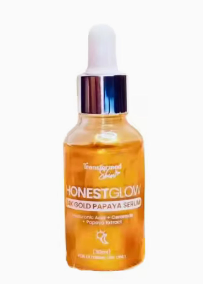 Honest Glow 24k Gold Papaya Serum 30ml