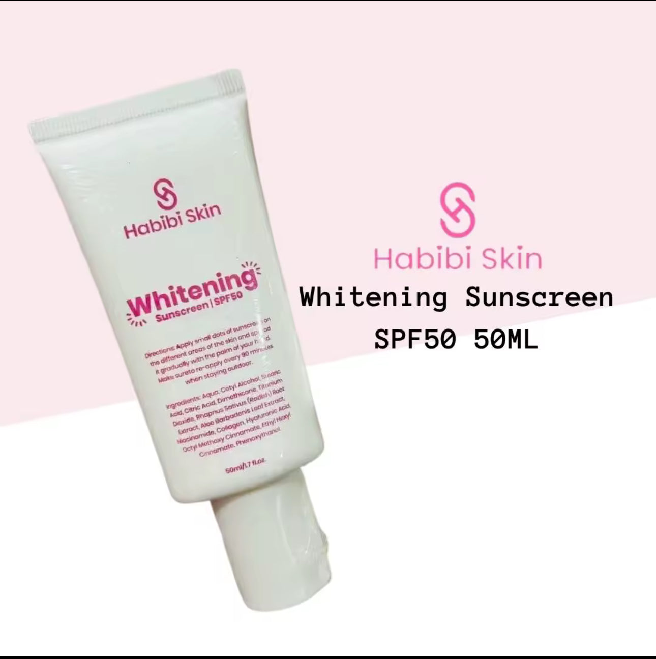 Habibi Skin Whitening Sunscreen SPF50