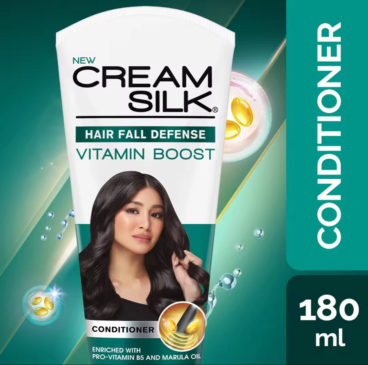 Cream Silk Vitamin Boost Hair Fall Defense Conditioner 180ml