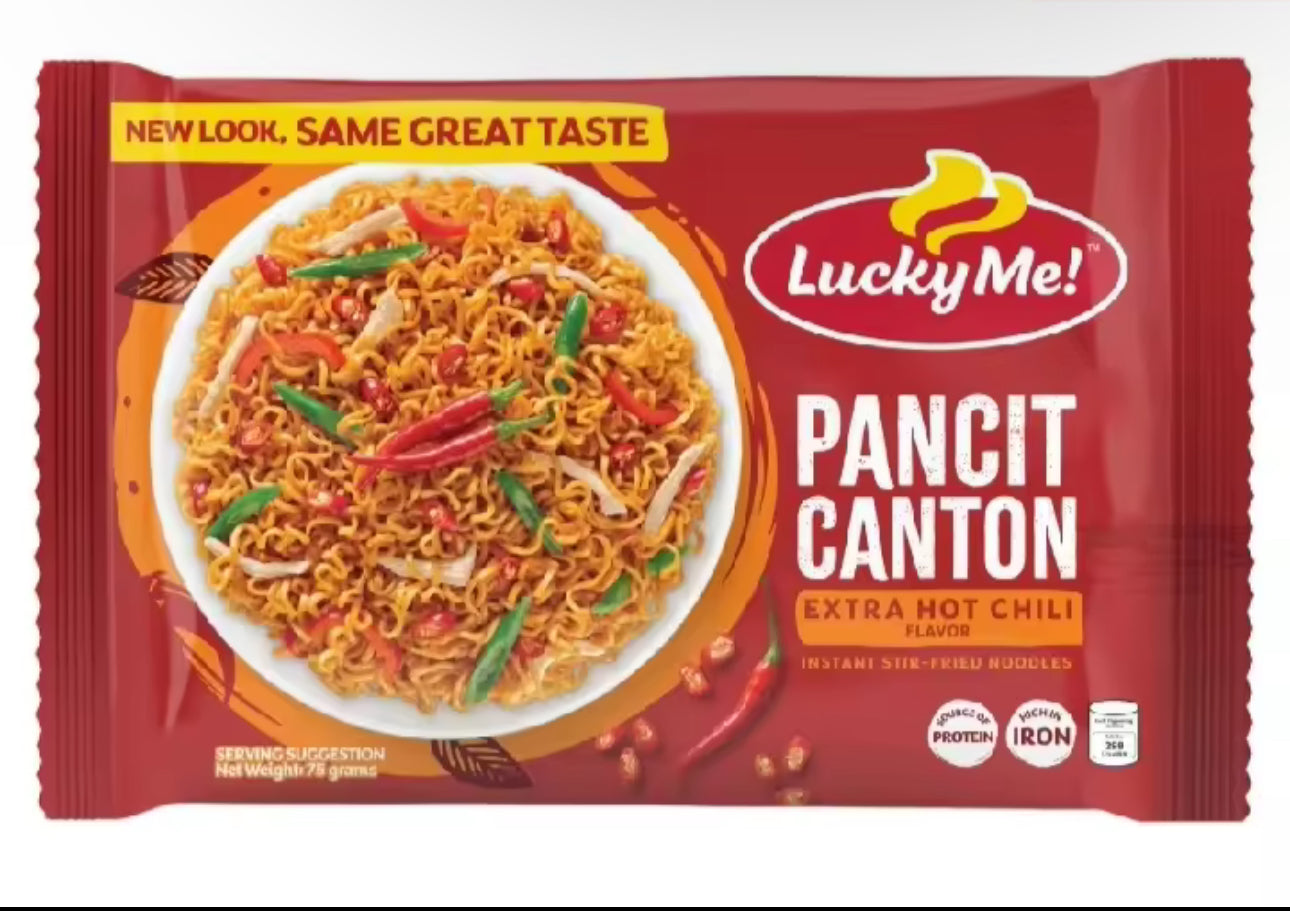 Lucky Me Pancit Canton Extra Hot Chili