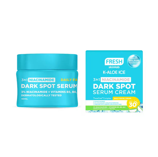 FRESH Skinlab K Aloe Ice 3 in 1 Niacinamide Dark Spot Serum Cream SPF 30 40ml