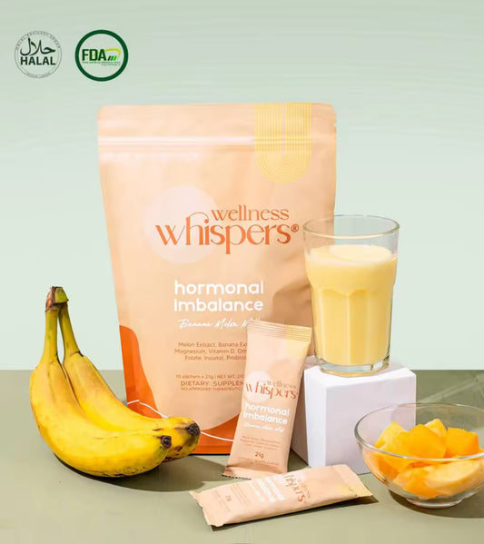 Wellness Whispers | Hormonal Imbalance Banana Melon Milk