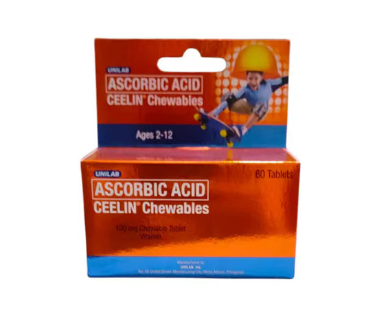 Ceelin Chewables 100mg Tablet - 60s | for kids 2-12yrs old