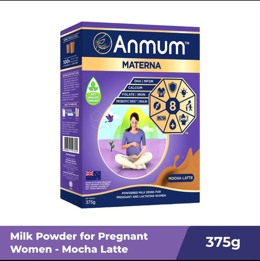 Anmum Materna Pregnancy Mik Powder Mocha Latte 375G