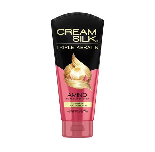 CreamSilk Triple Keratin Serum Conditioner Ultimate Color Revive 150ml