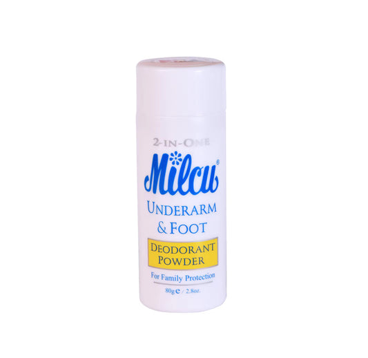 MILCU UNDERARM&FOOT DEODORANT 80g