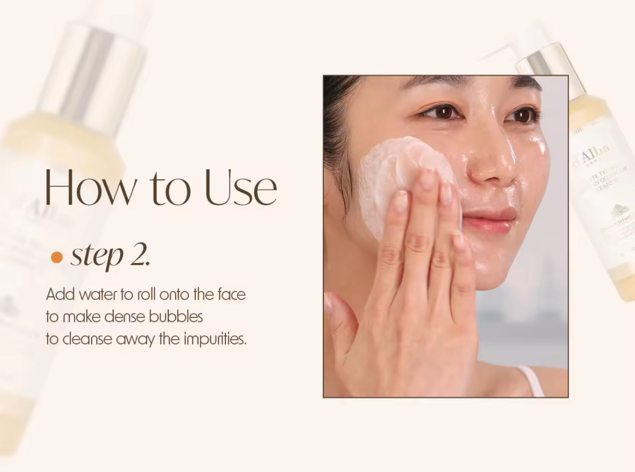 D'ALBA Return Oil Cream Cleanser 65ml| Original