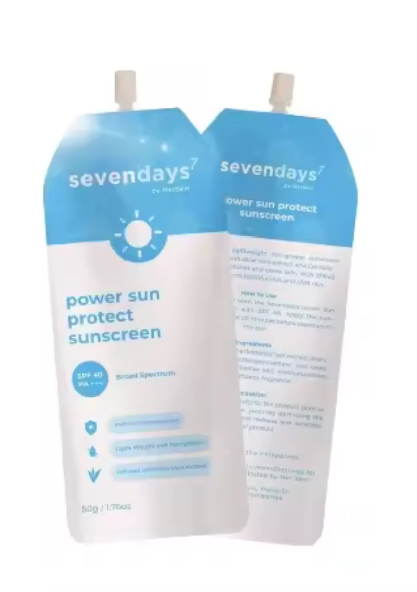 Sevendays Power Sun Protect Sunscreen 50g by HerSkin