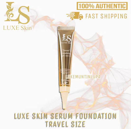 Luxe Skin Travel Size Serum Foundation | Warm Beige