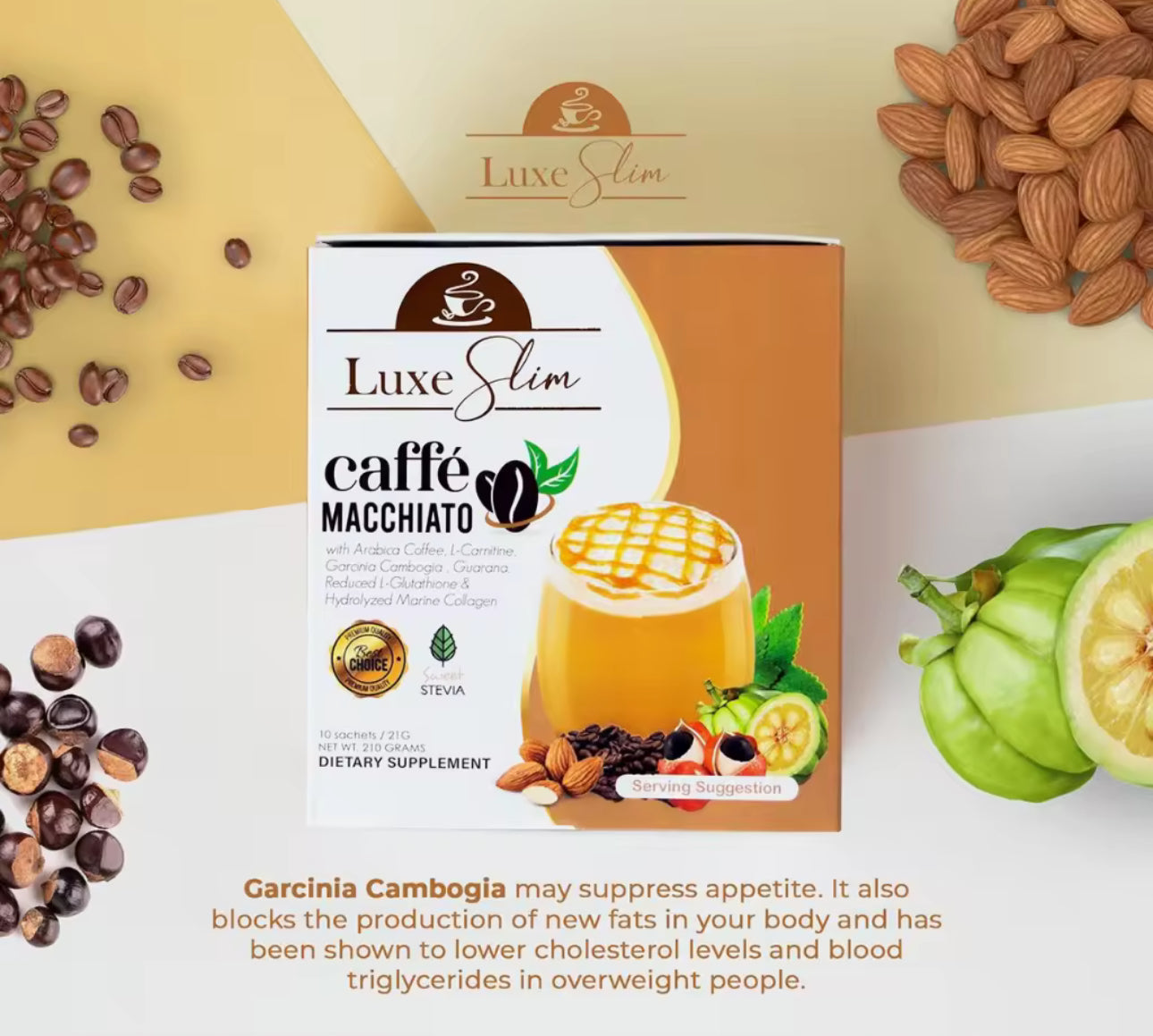 Luxe Slim Caffe Macchiato | 10 Sachetsx21g