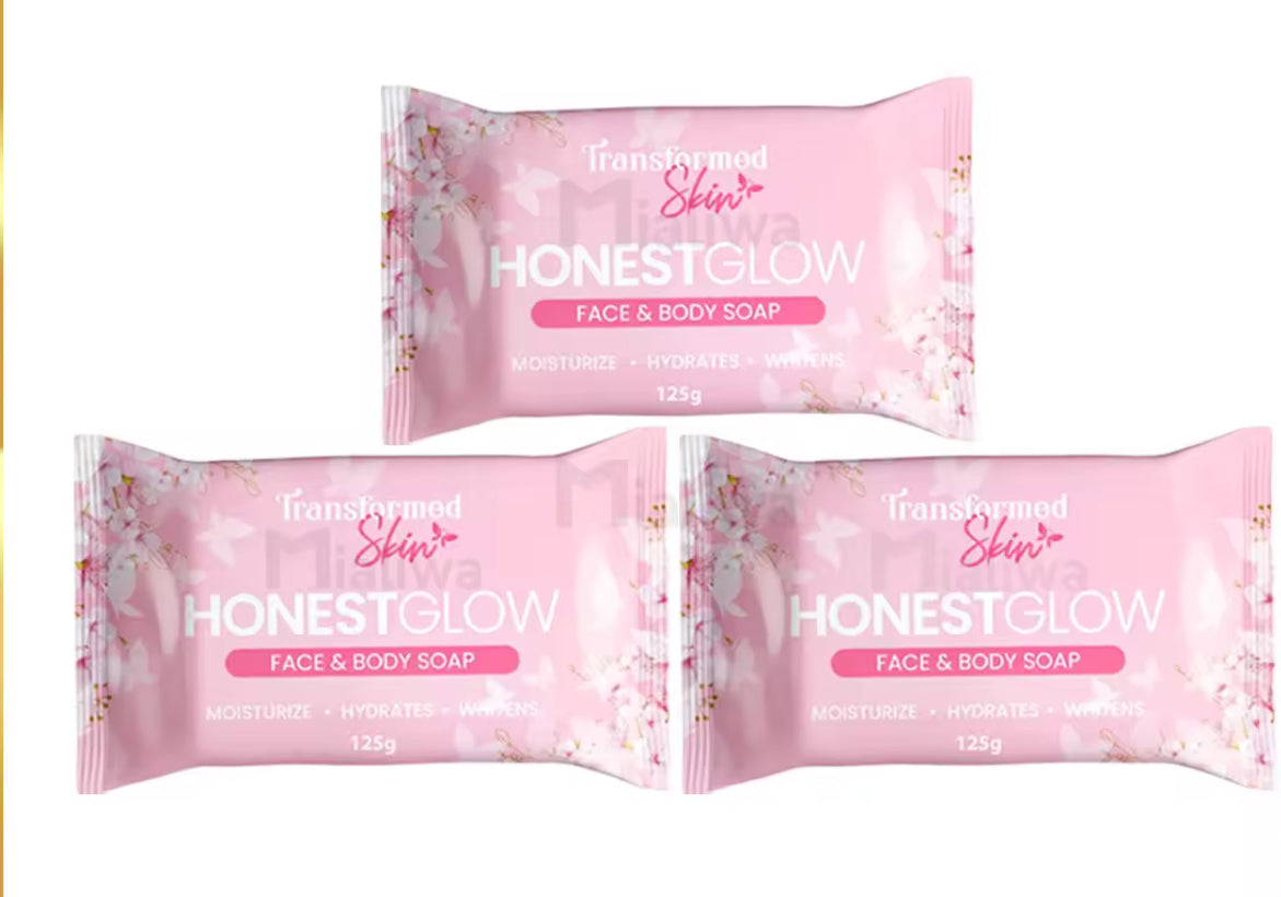 Honest Glow Glass Skin Soap 125g