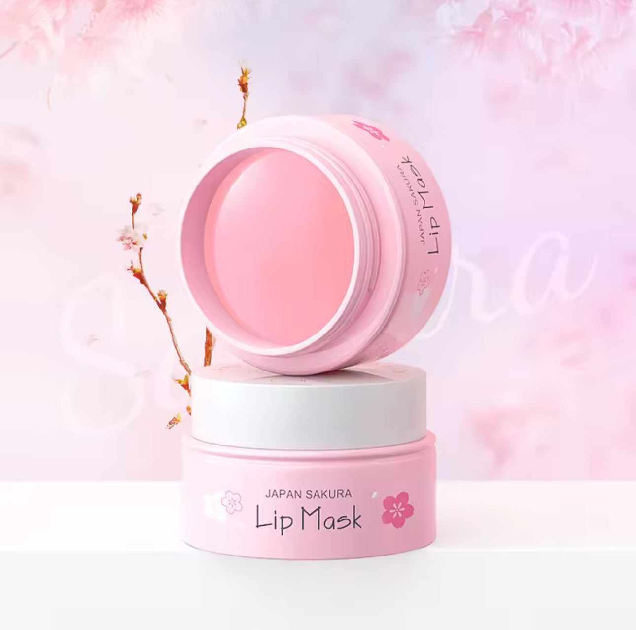 LAIKOU Japan Sakura Lip Mask Lips Balm 8g