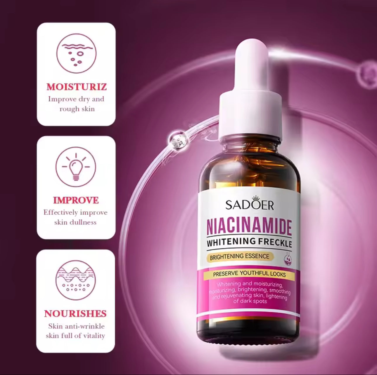 Sadoer Niacinamide Whitening Serum | 30ml