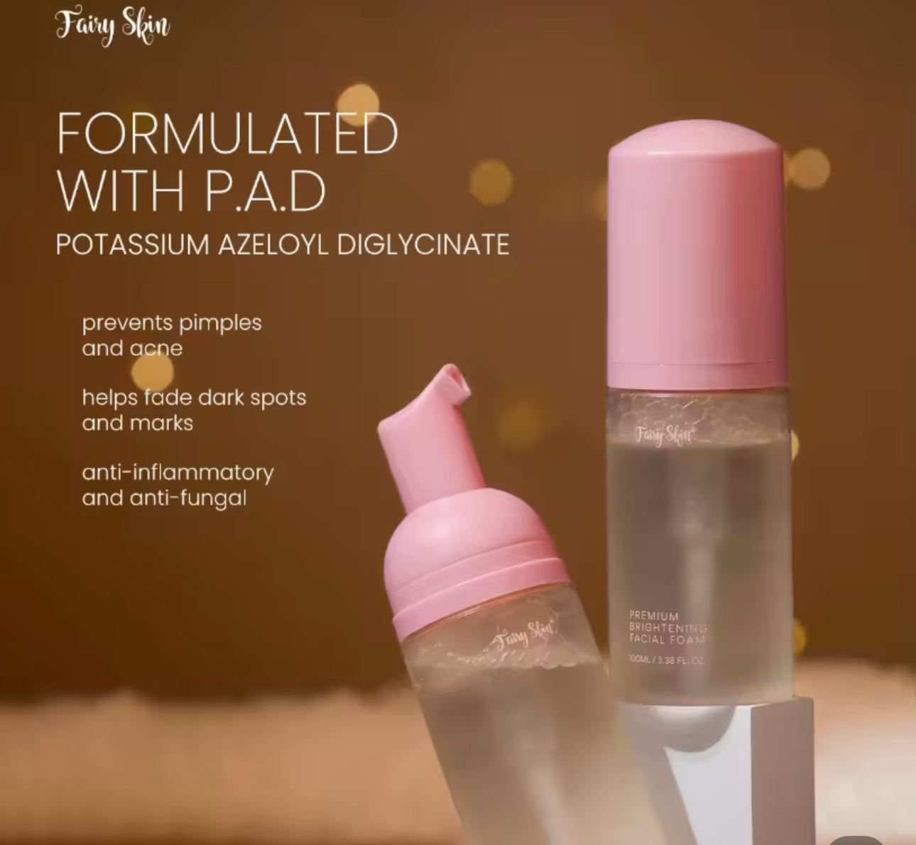 Fairy Skin Premium Brightening Facial Foam ( 100ml )
