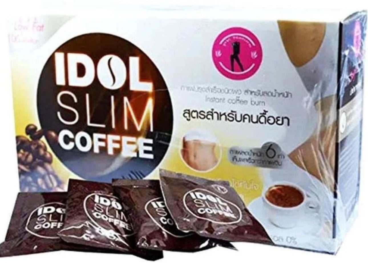 IDOL SLIM Instant Coffee Weight Manage Fat Burn Block Diet  Premium 10 Sachet