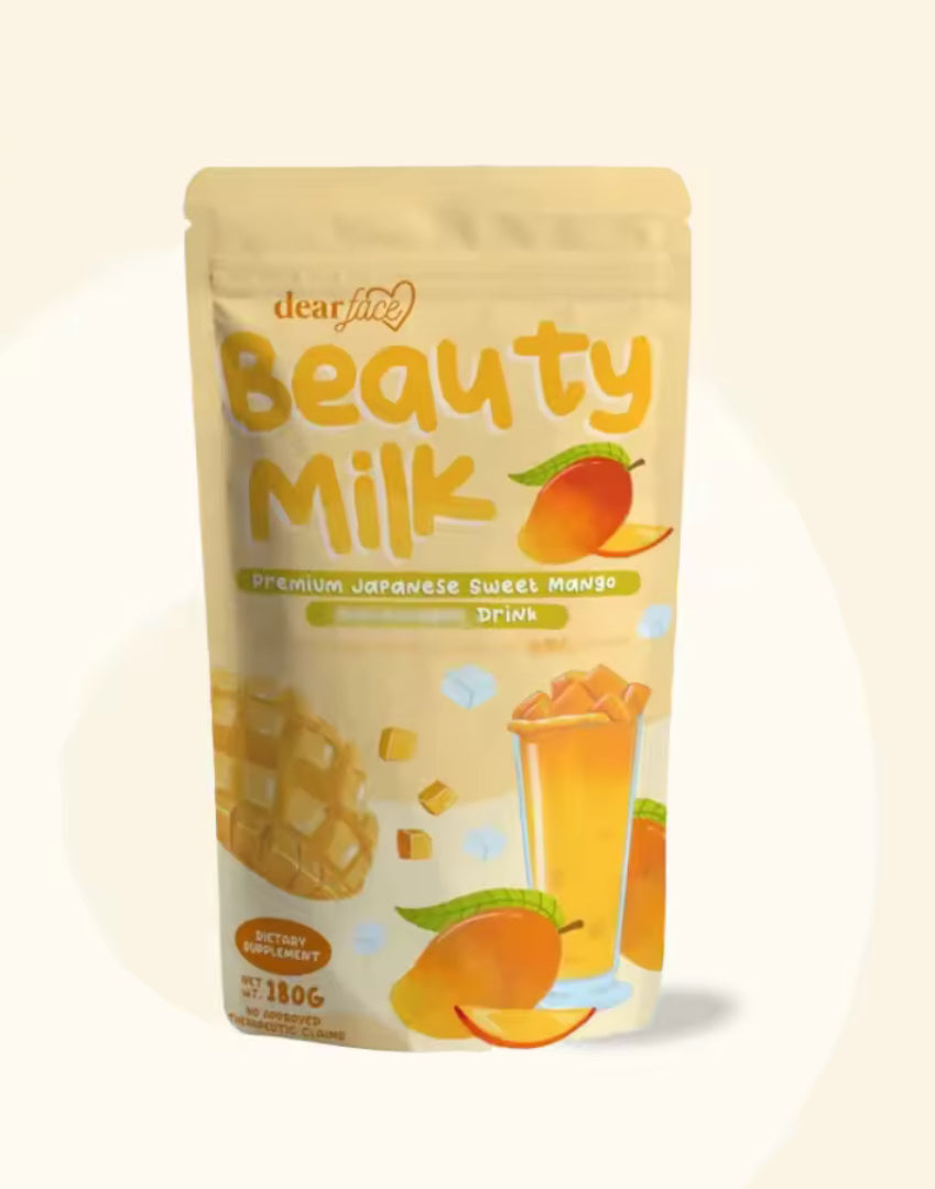 Dear Face Beauty Milk Premium Japanese Sweet Mango Antioxidant Drink