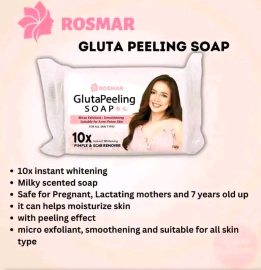 Rosmar Gluta Peeling Soap 10x