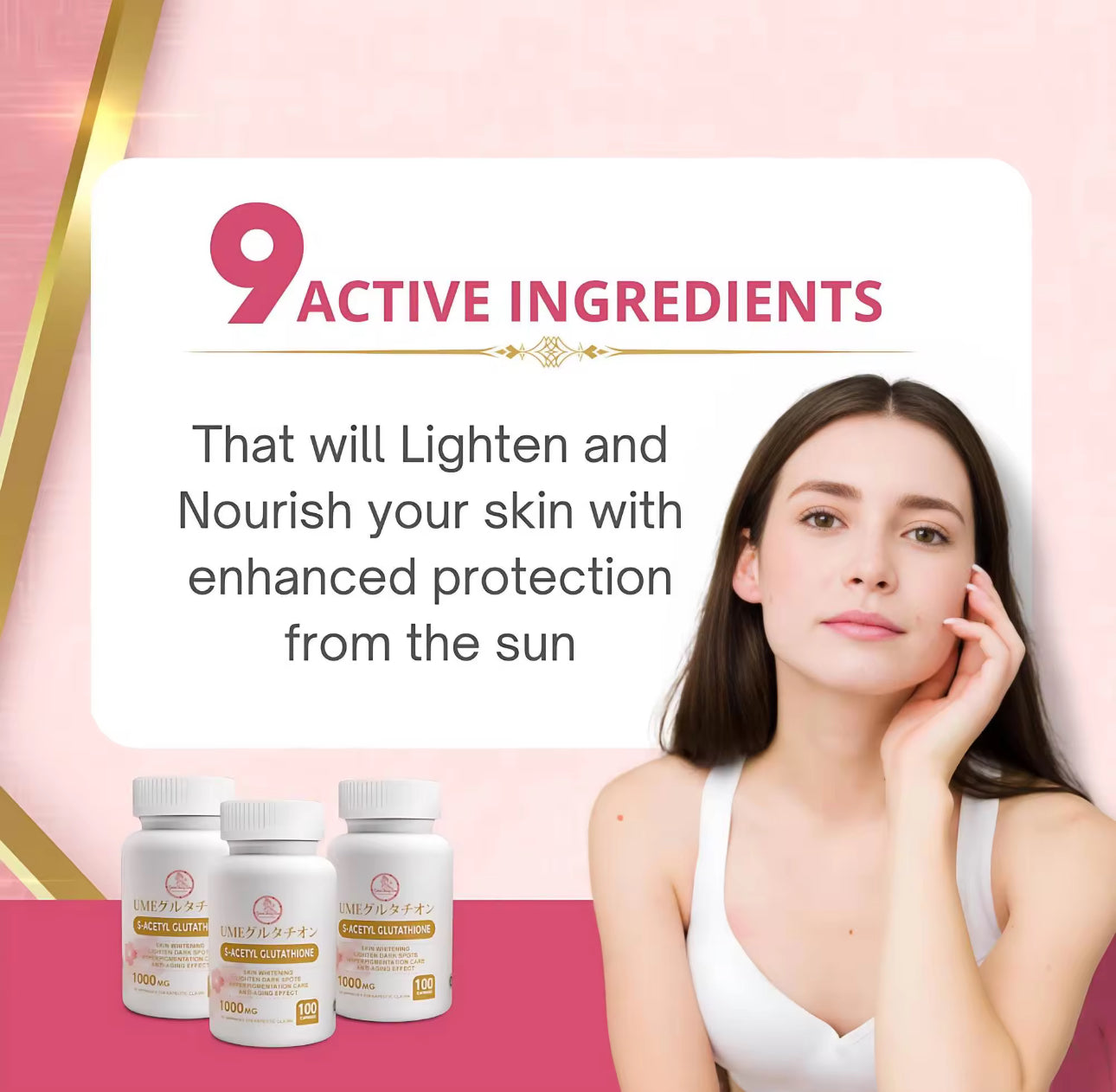 UME-THIONE 100CAPS S ACETYL GLUTATHIONE WITH VIT C AND COENZYME Q10