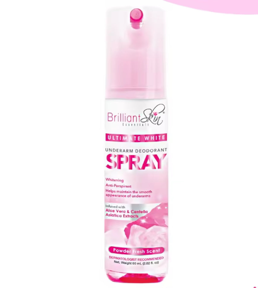 Brilliant Underarm Deo Spray Ultimate White 60ml