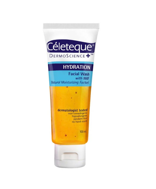 Celeteque Dermo Science Hydration Gentle Exfoliating Facial Wash 100ml