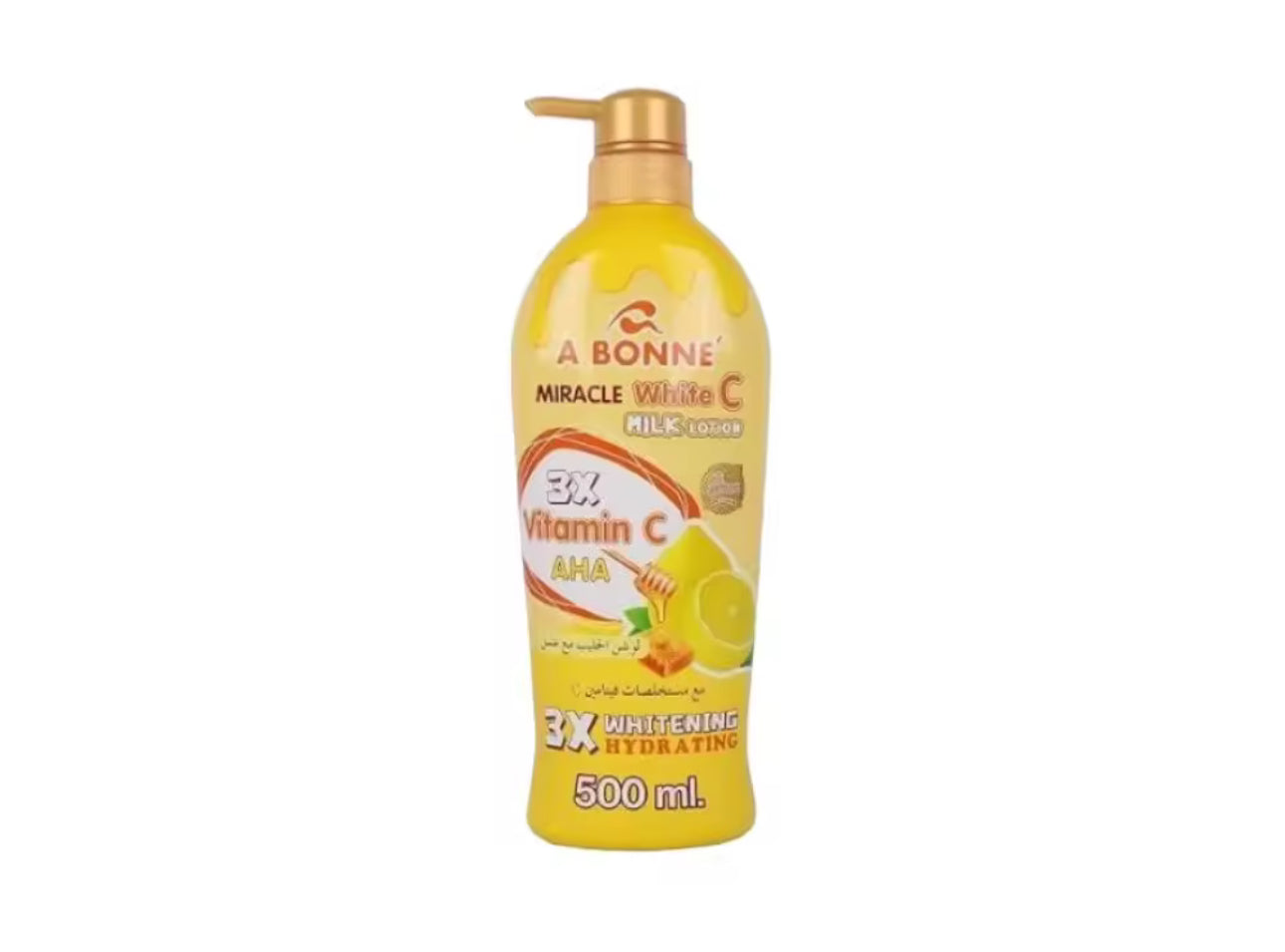 A Bonne Miracle White C Milk UV Moisture & Hydrating Lotion 500ml