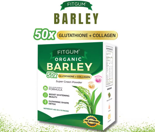 FITGUM Organic Barley Grass Powder|  100% Authentic