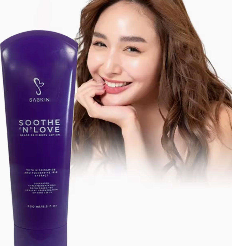 Saskin Soothe ‘N’ Love Glass skin Body Lotion| 250ml