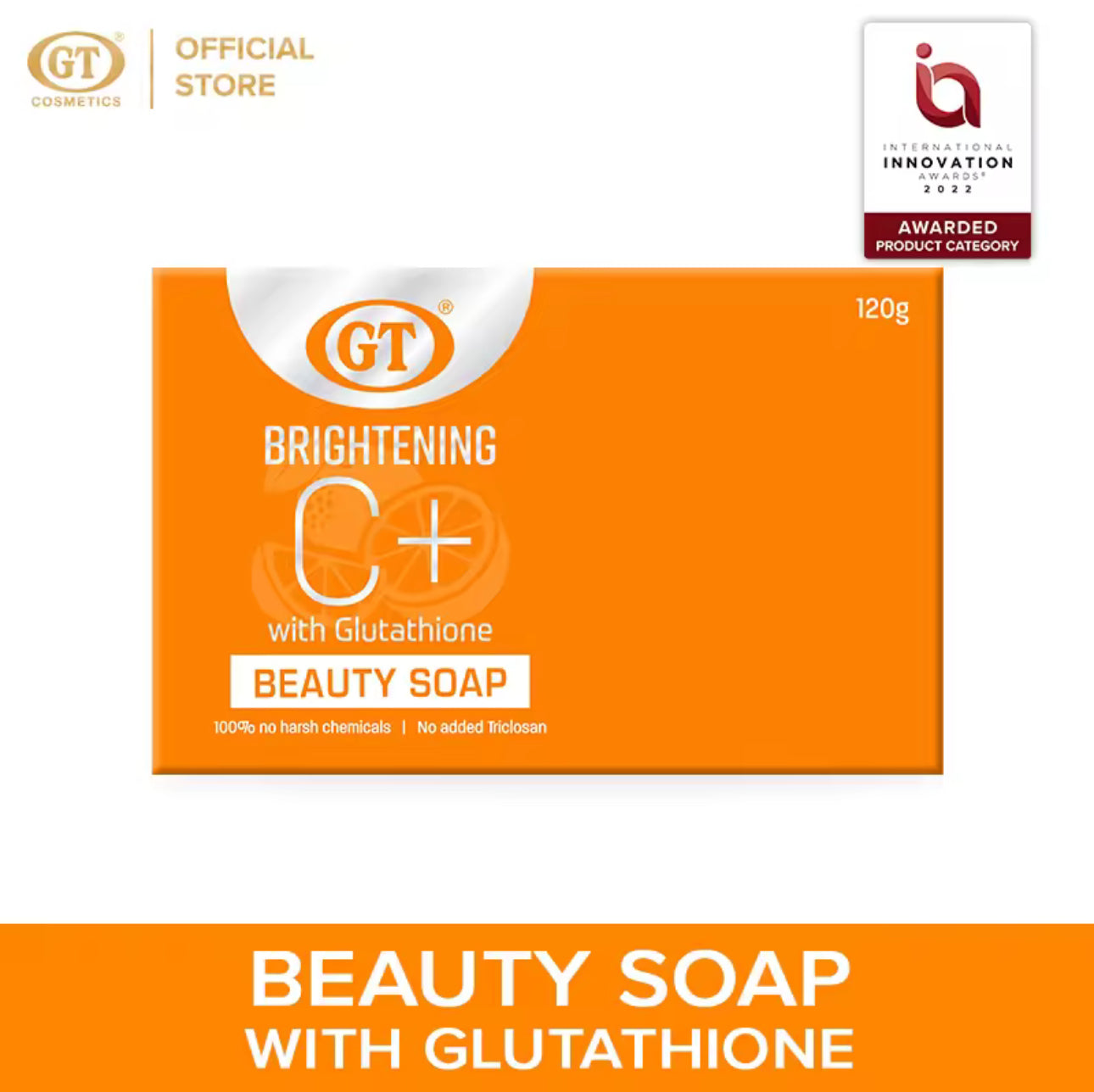 GT Brightening C+ Beauty Soap 120g
