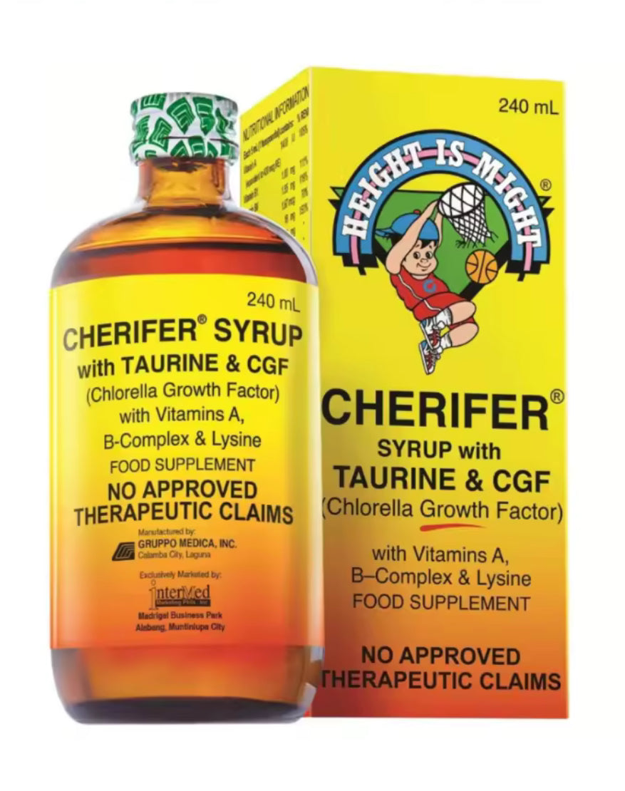 CHERIFER Syrup with Taurine and CGF 240 mL