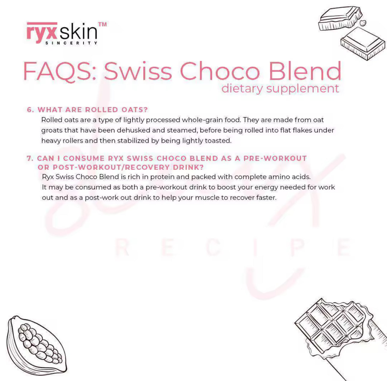 Ryx Skin Sincerity Swiss Choco Blend