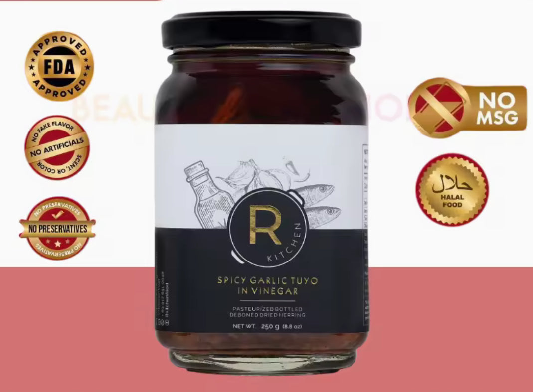 RKitchen Spicy Garlic Tuyo in Vinegar
