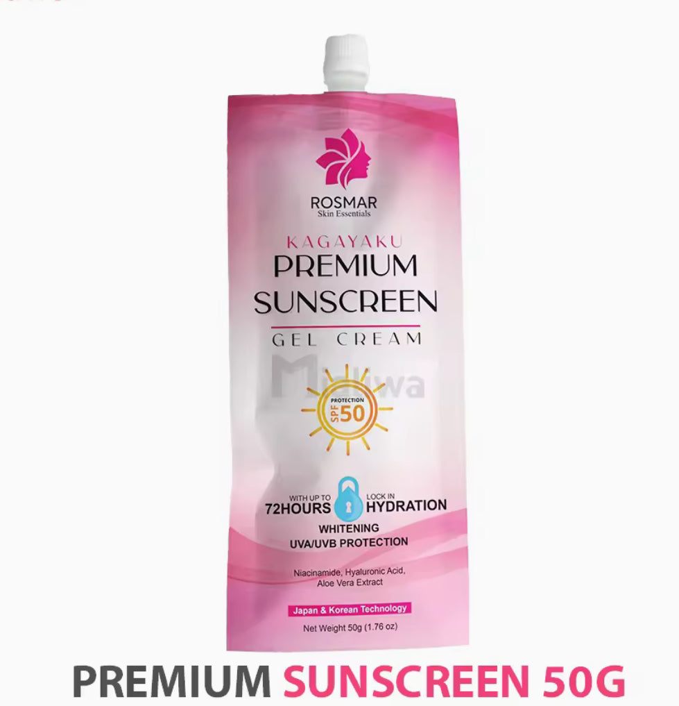 Rosmar Kagayaku Premium Sunscreen Gel Cream SPF50