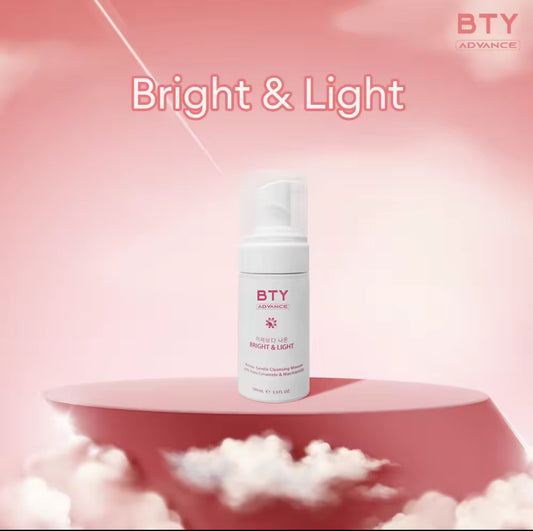 BTY Advance Bright & Light Facial Cleansing Mousse 100mL