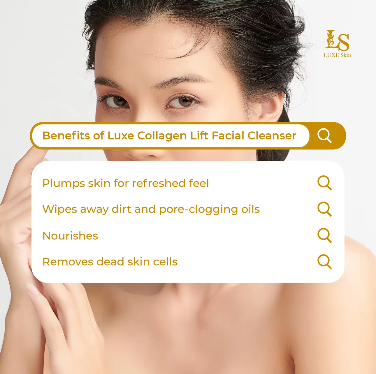 Luxe Skin Collagen Facial Cleanser 120ml